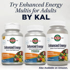 KAL Teens Multivitamínico Diario con Hierro - 60 Comprimidos