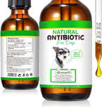 Antibióticos Naturales para Perros (2 Pack) - Suplemento Líquido a Base de Hierbas