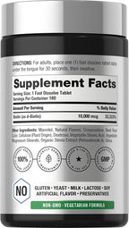 Horbäach Biotina 10000mcg - 180 Comprimidos de Disolución Rápida