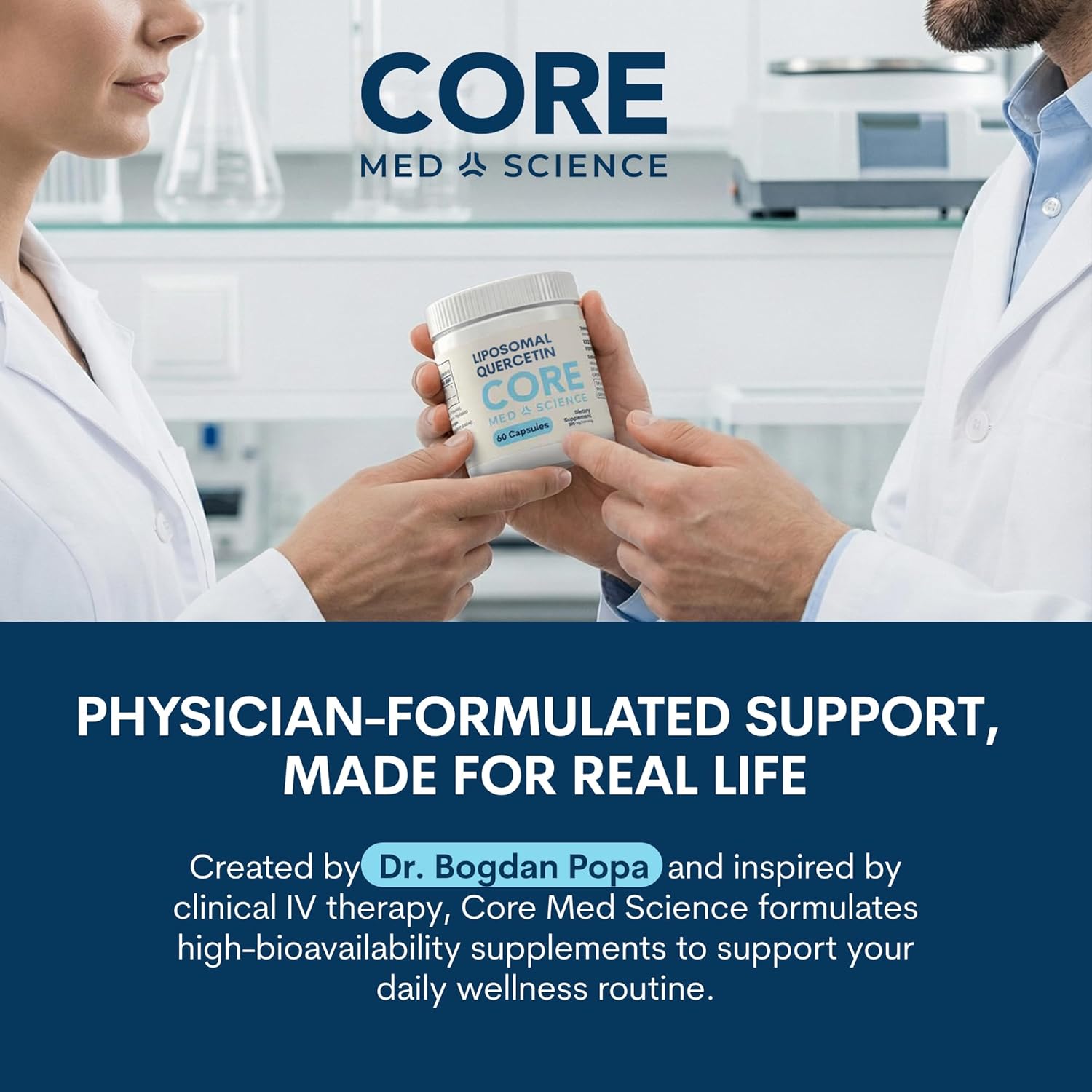 Core Med Science Vitamina C Liposomal 1000 mg, 60 Cápsulas