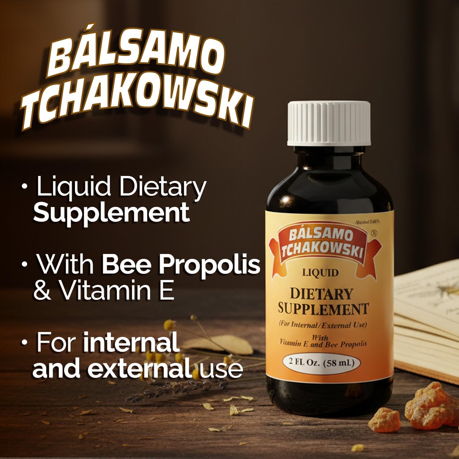 Extracto Líquido de Propóleo de Abeja con Vitamina E - 2 Pack