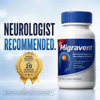 Vita Sciences Migravent – Fórmula Nutricional Avanzada con Magnesio, CoQ10, Vitamina B2 y Butterbur – 60 Cápsulas