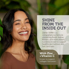 Zahler Shine – Suplemento para Cabello, Piel y Uñas con Biotina, Keratina y Ácido Hialurónico (60 Cápsulas)
