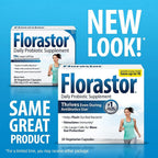 Florastor Daily Probiotic, 20 Capsules (Pack of 2)