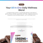 Livingood Daily Greens & Superfood Powder - Chocolate - 30 raciones
