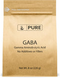 Pure Original Ingredients GABA (Ácido Gamma-Aminobutírico) en Polvo – 227 g (8 oz), Puro, Sin Aditivos ni Rellenos