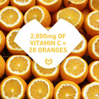 PUREFINITY Vitamina C 2000 mg Cápsulas – Alta Absorción, 120 Cápsulas (1 Mes)