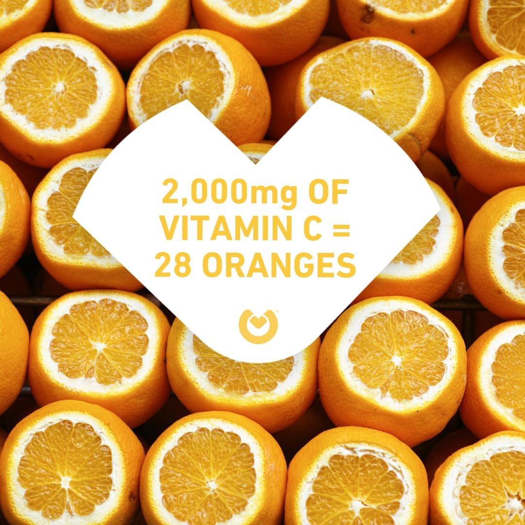 PUREFINITY Vitamina C 2000 mg Cápsulas – Alta Absorción, 120 Cápsulas (1 Mes)