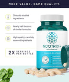 Nootrix Brain Plus - Suplemento Nootrópico con Vitaminas B (30 Cápsulas)