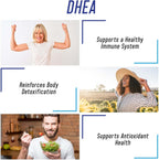 DHEA 100 mg 200 Capsules - High Potency Dehydroepiandrosterone Supplement