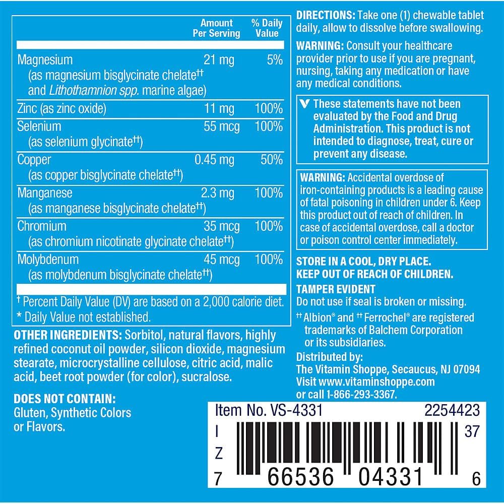 The Vitamin Shoppe Multivitamínico Completo - Apoyo Energético, Inmunidad y Bienestar