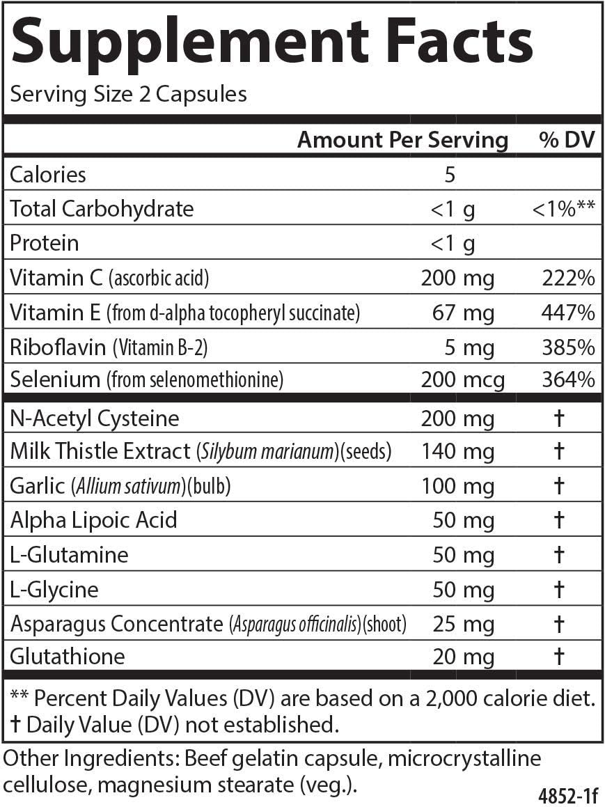 Carlson Labs Glutathione Booster, 180 Capsules