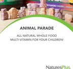 Natures Plus Animal Parade MagKidz Magnesio para Niños, 90 comprimidos masticables