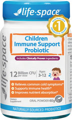 Life-Space Probiótico en Polvo para Bebés de 0 a 36 meses, 60g, 7.5 mil millones de UFC, Cepas Múltiples, Sin Refrigeración