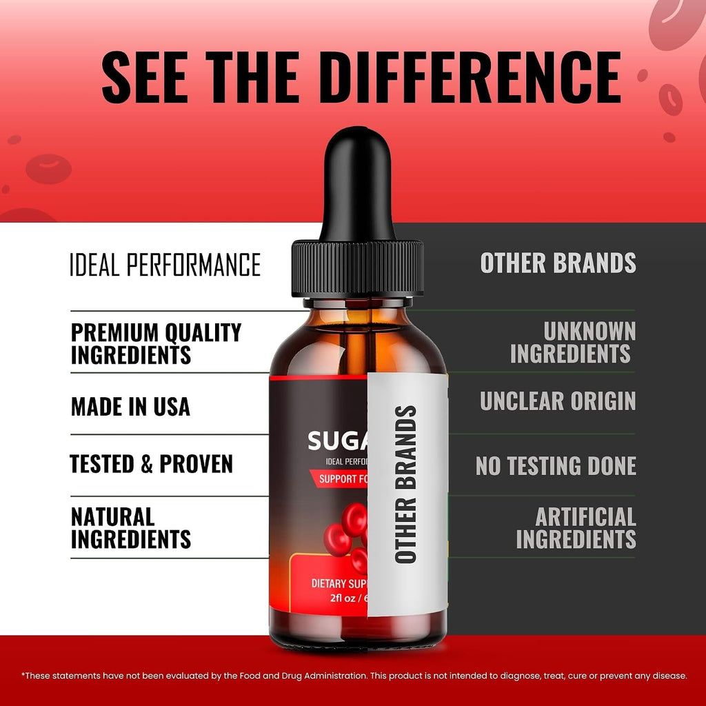 Sugar6 Drops - Complemento Alimenticio Líquido para el Apoyo del Azúcar en Sangre