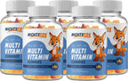 Gominolas Multivitamínicas para Niños y Adultos - 100 Gominolas - Sin Gluten - Veganas - con Vitaminas C, B3, B5, B6, B12 y Zinc