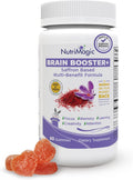 NutriMagic Kids Brain Booster+ Gominolas de Extracto Puro de Azafrán con Multivitaminas D3, B6, B12 y Zinc - 30 unidades