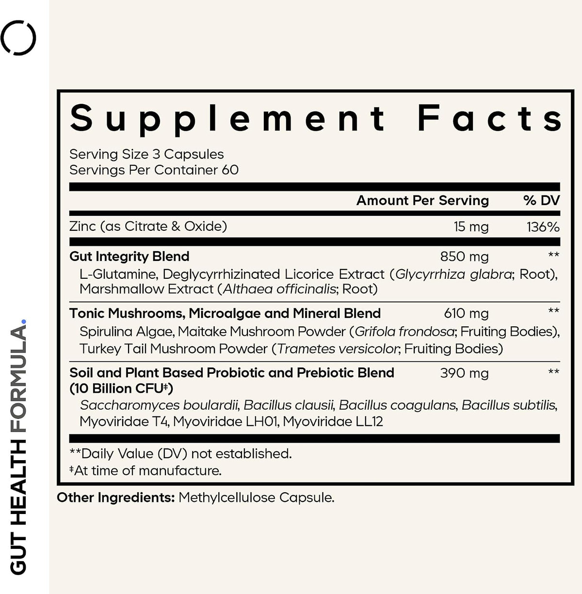 Codeage Gut Health – Fórmula Integral para la Salud Intestinal, 180 Cápsulas – Image 2