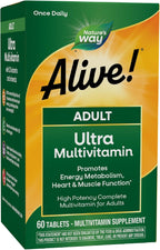 Nature's Way Alive! Multivitamínico Adulto Ultra - 60 Comprimidos