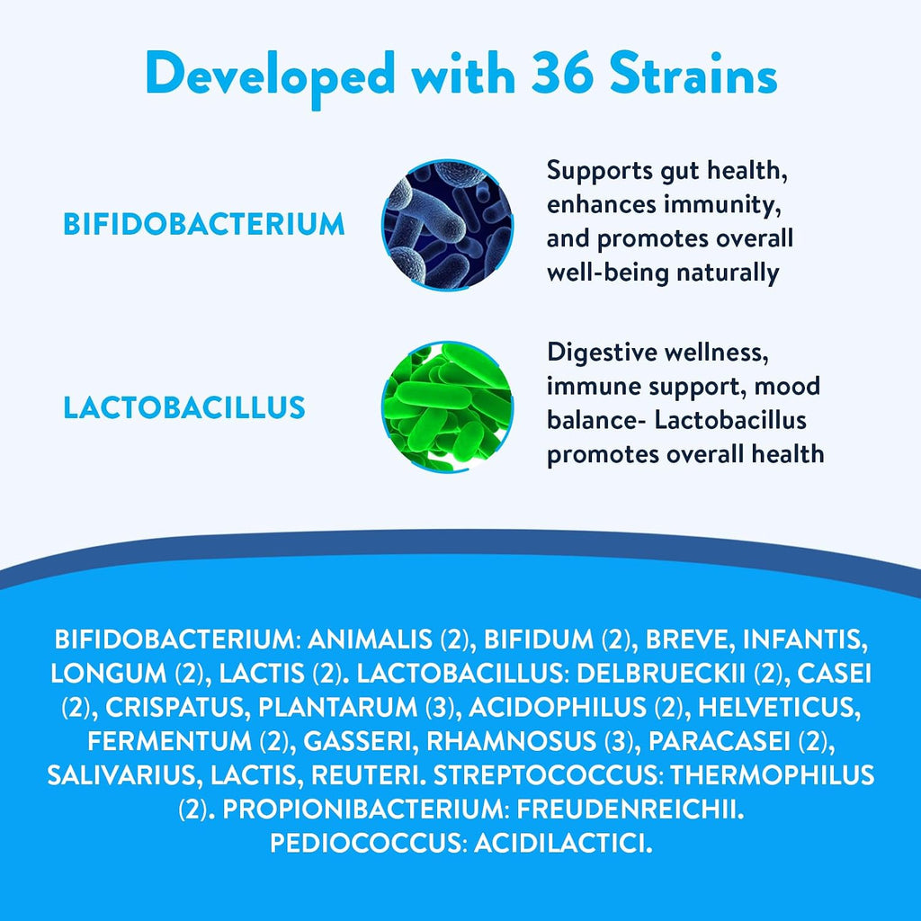KefirLab Probiotics 100 Billion CFU - 36 Strains - Vegan & Organic - Dreamsicle (16-Pack)