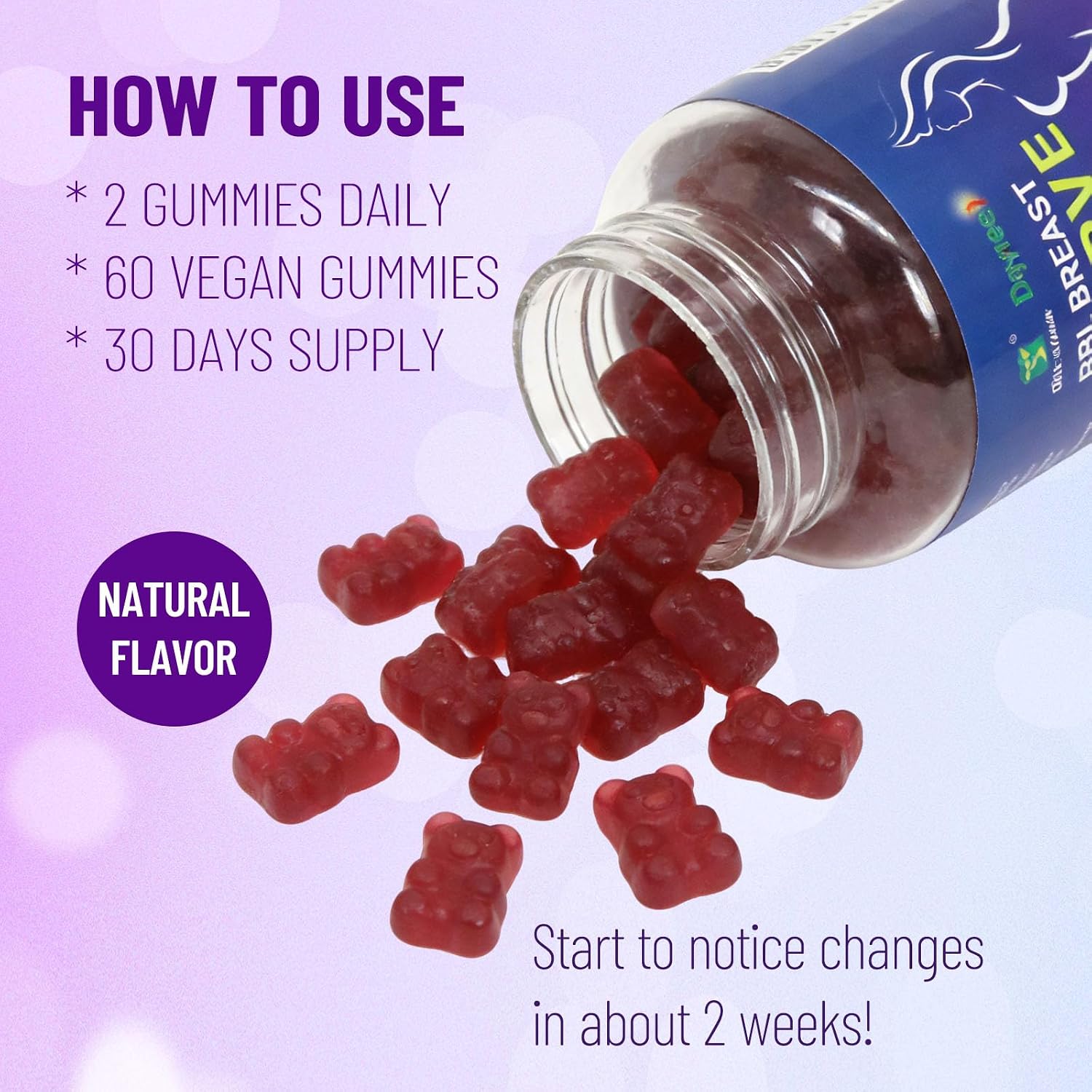 BBL Breast Curve Gummies, 60 Gominolas | Wins Town