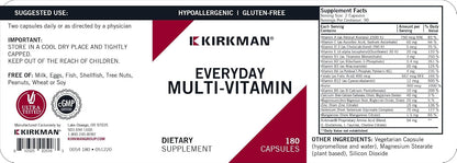 EveryDay Multi-Vitamin Capsules - Hypo – Con calcio y magnesio: Estos minerales contribuyen al mantenimiento de – Image 2