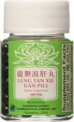 Lung Tan Xie Gan Pill (para el sistema biliar) - Suplemento herbal, 100 comprimidos