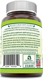 Herbal Secrets Graviola 650 mg - 120 Cápsulas Vegetales - Complemento Alimenticio