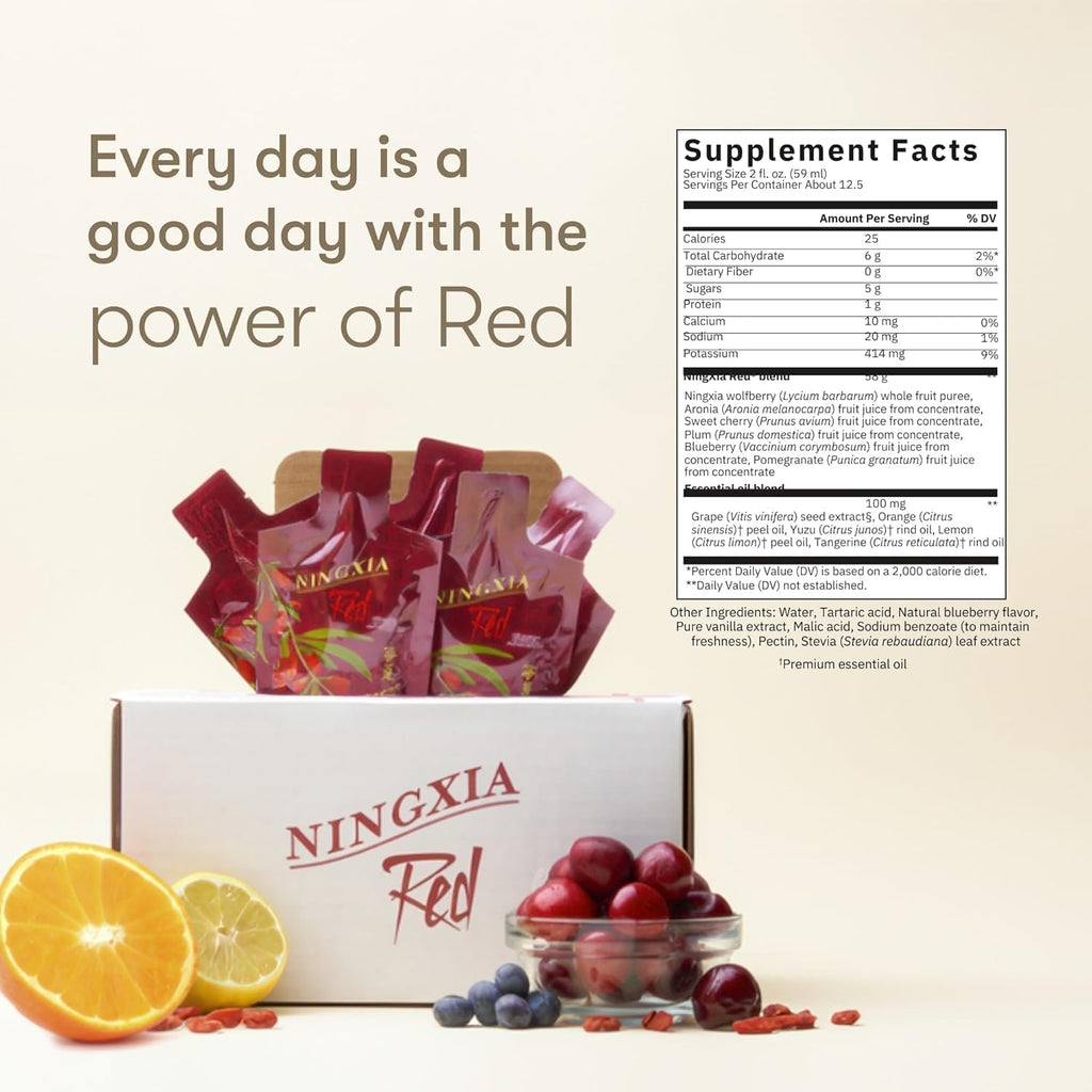 NingXia Red Singles 2 oz - 30 sobres