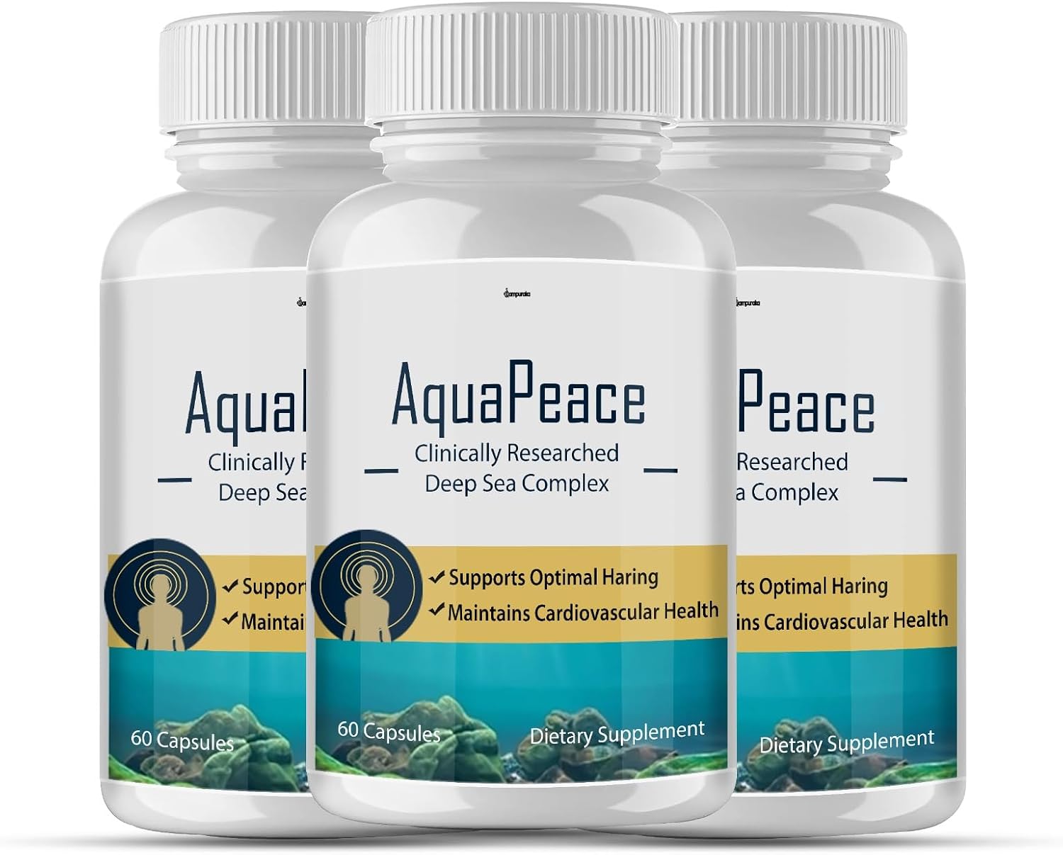 AquaPeace New Advanced Formula Supplement - 3 Paquetes (90 Días)
