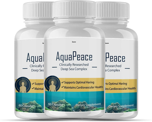 AquaPeace New Advanced Formula Supplement - 3 Paquetes (90 Días)