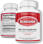 Acnetame pastillas para el acné - Suplemento vitamínico para el acné - 60 cápsulas