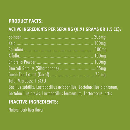 iHeartDogs Super Greens para Perros con – Probióticos (Bacillus subtilis y Lactobacillus): 1 billón de UFC para – Image 7