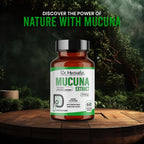 Dr. HERBALIST Extracto de Mucuna Pruriens 350mg - 60 Cápsulas Veganas | No Transgénico | Absorción Rápida