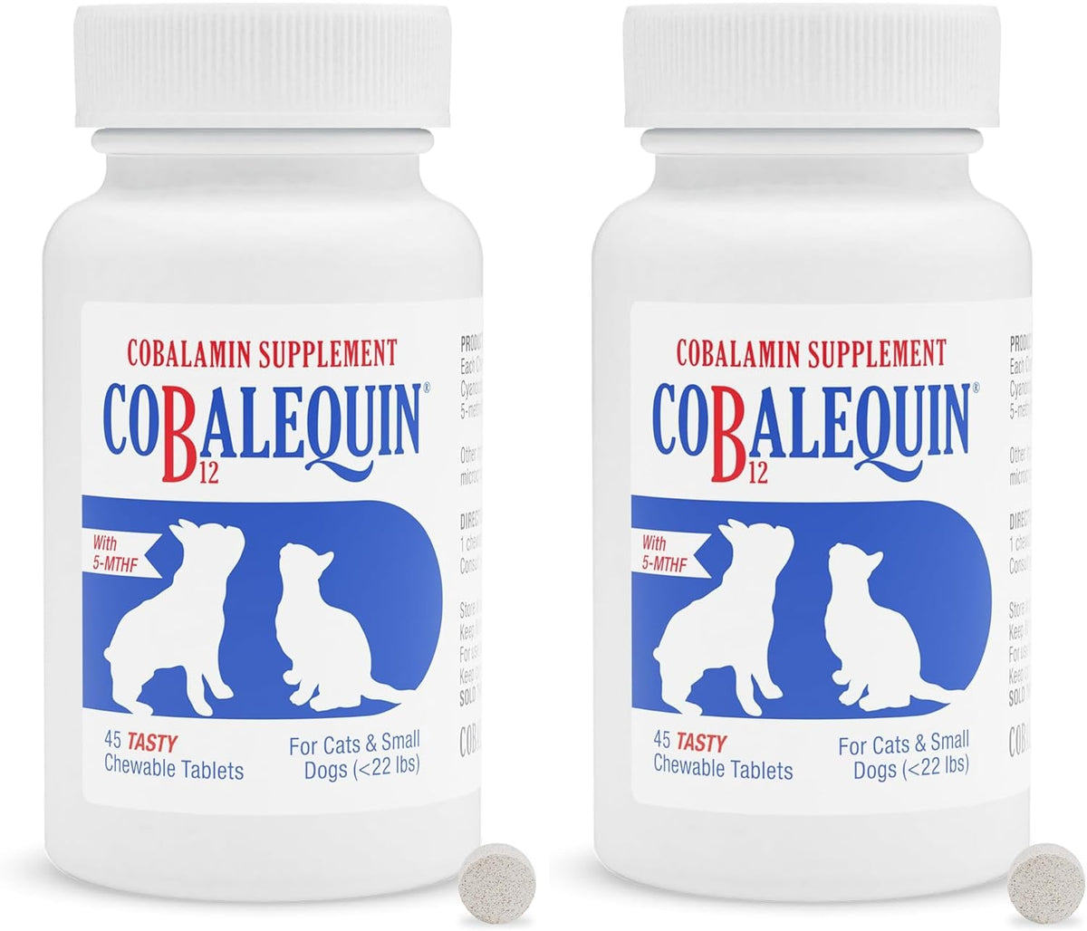 Nutramax Cobalequin B12 para Perros y Gatos, Suplemento Oral de Cobalamina con Folato, Vitamina B12 para Perros Menos de 10 – Image 8