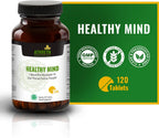 Athreya Herbs Healthy Mind Tablets - 120 Comprimidos - Complemento para la Salud Cerebral