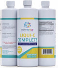 BrainChild Nutritionals Liqui-C Complete Liquid Vitamin C - Buffered Ascorbic Acid with Quercetin & Bioflavonoids for Immune Support - Gluten-Free, Orange-Vanilla Flavor - 473 ml