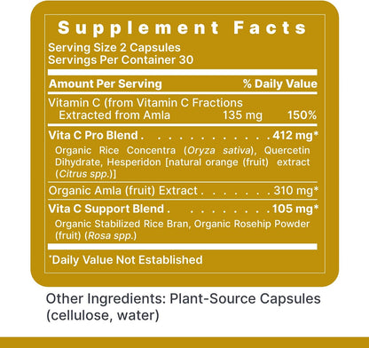 Premier Research Labs Vitamina C Complejo – La protección de las células frente al daño oxidativo. – Image 2