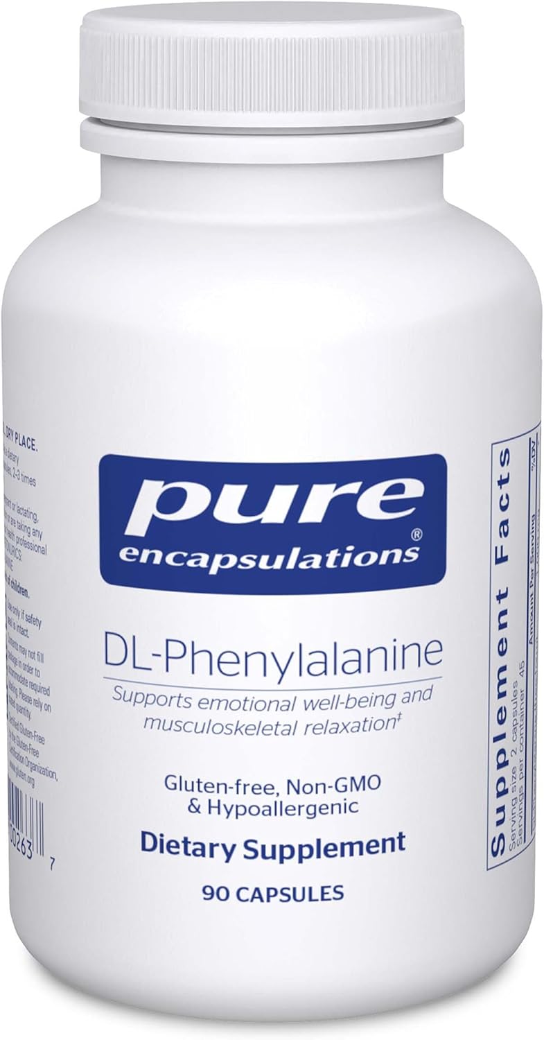Pure Encapsulations DL-Phenylalanine | 90 Cápsulas