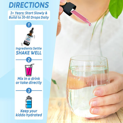 Zeolite Detox for Kids Lingo Drops - Gotas – Zeolita Clinoptilolita: Mineral natural de origen volcánico, – Image 7
