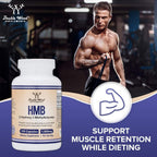 Double Wood Supplements HMB 1000 mg por ración - 120 cápsulas