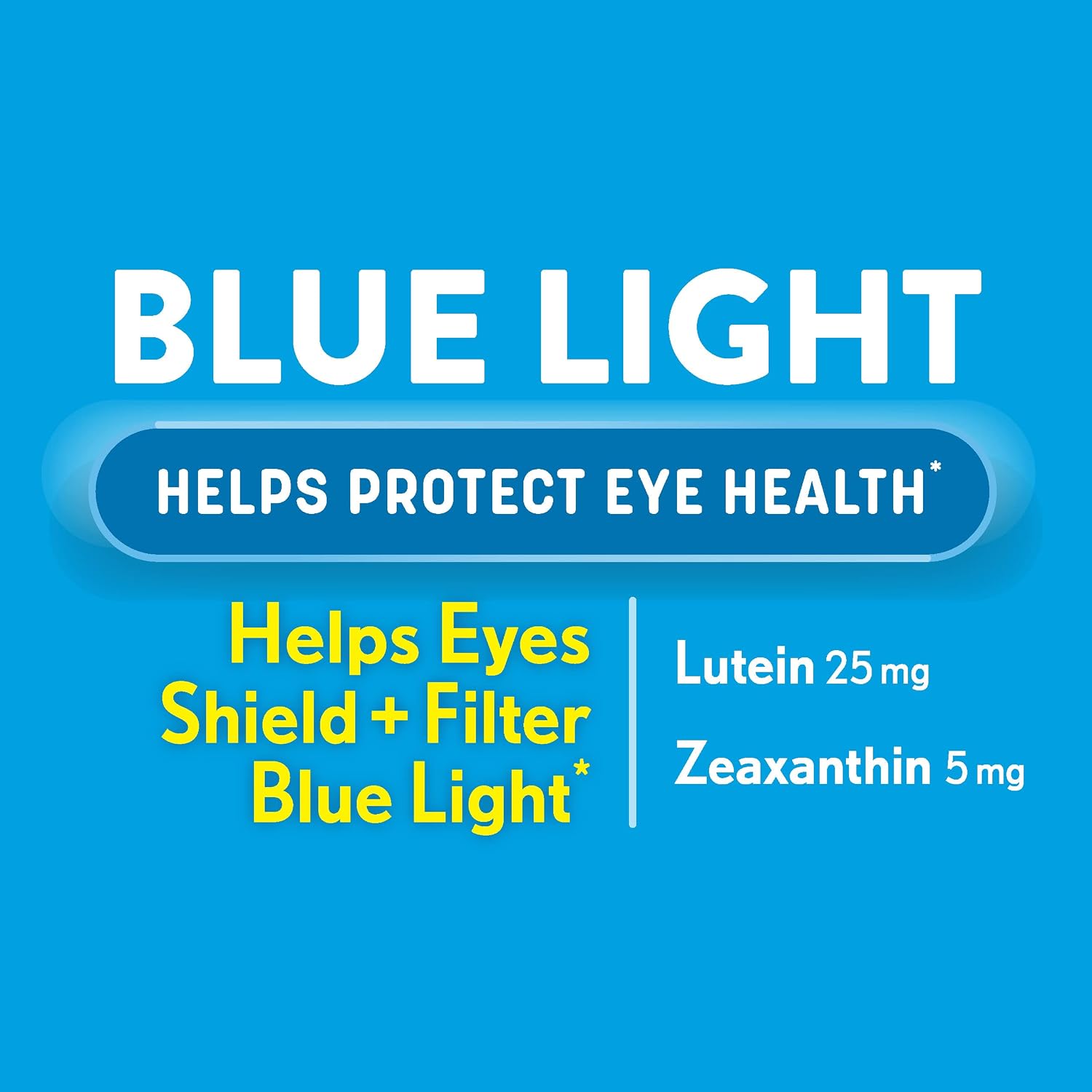 Ocuvite Blue Light Luteína y Zeaxantina, Suplemento Ocular, 30 Cápsulas Blandas