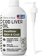 Aceite de Hígado de Bacalao Puro para Perros - 473 ml