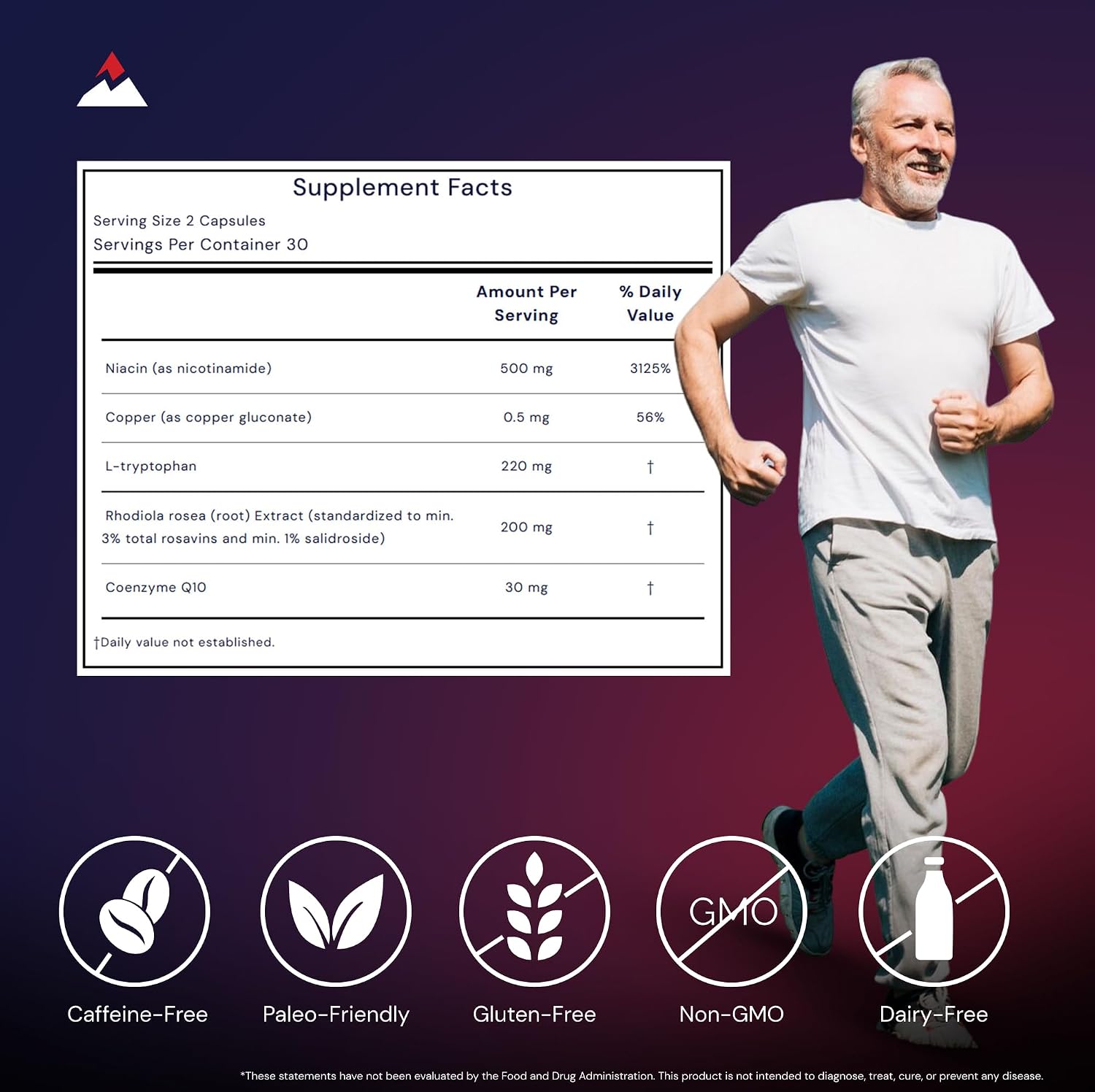 Novex Biotech Oxydrene NAD+ Enhancer - 60 Cápsulas