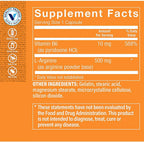 The Vitamin Shoppe L-Arginina 500mg - 300 Cápsulas