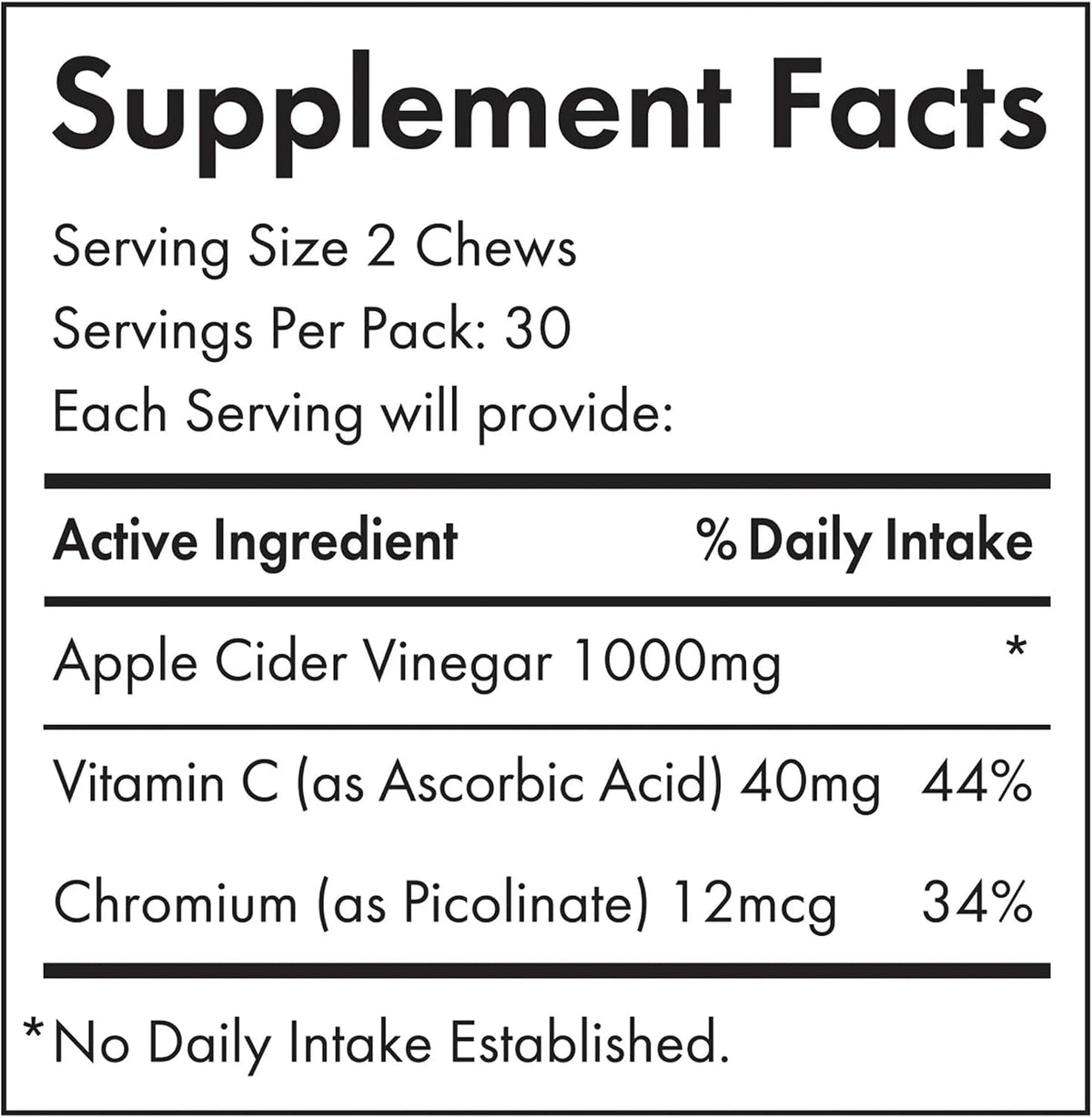 Beauty Pie Goody Two Chews Gominolas de Vinagre de Manzana con Cromo y Vitamina C – Image 4