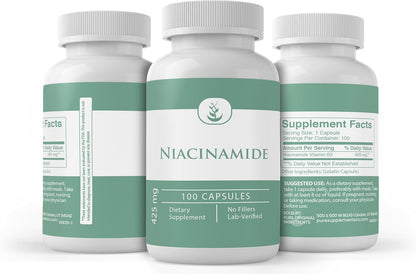 Pure Original Ingredients Niacinamida – Piel y mucosas: Ayuda al mantenimiento de la piel y las mucosas en – Image 4