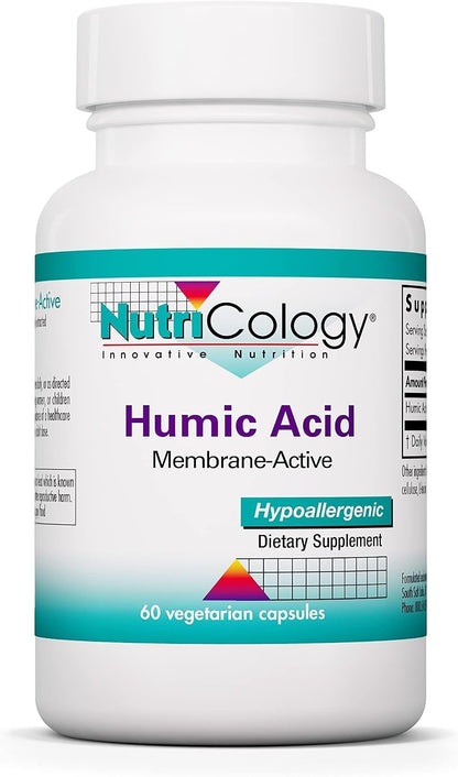 Allergy Research Group NutriCology Ácido Húmico 750 mg - 60 Cápsulas – Image 1