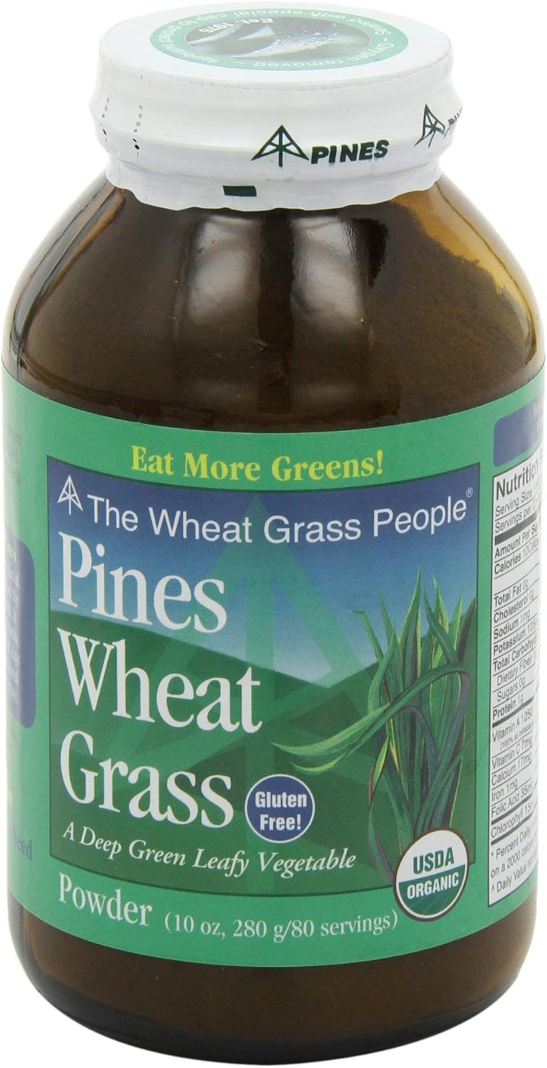 Pines International Wheat Grass Powder - 284 g (10 oz)
