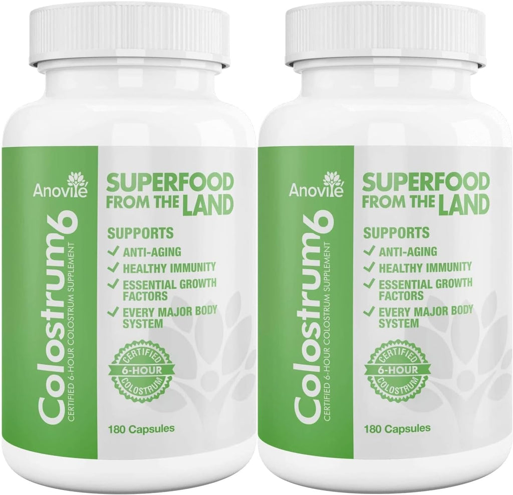 Anovite Colostrum6 Cápsulas, 180 unidades (Paquete de 2)